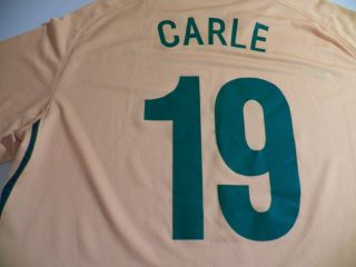 Nick Carle Australia Soccer Jersey Excellent Condition