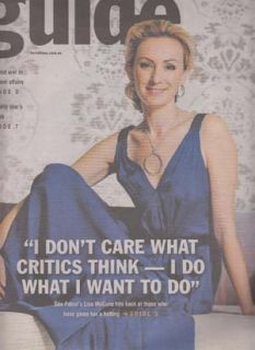 LISA McCUNE on the cover and inside in a 3/4 page story LISA HAS LAST 