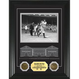 Babe Ruth Hall of Fame Cooperstown Print Etched Plaque