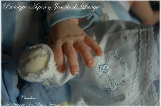 Reborn Baby Prototype Aspen by Jannie de Lange Anatomically Correct 