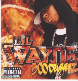 Rap CD Lil Wayne 500 Degrez 2002