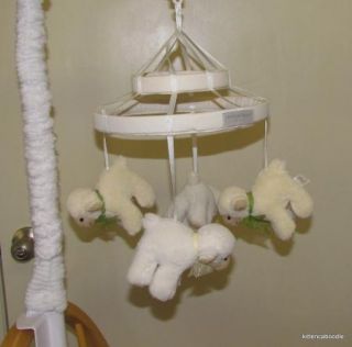 Wendy Bellissimo Starlight Lamb Sheep Baby Nursery Musical Crib MOBILE
