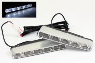   DRL SMD LED Daytime Running Parking Lamps Bumper Signal Lights