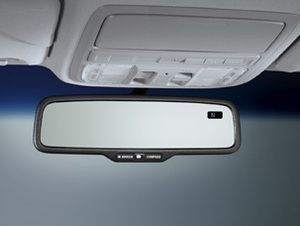 07   08 Acura MDX Auto Dim Rear View Mirror w/ Compass