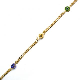 Protection Gold Filled 18k Anklet. This unique and exclusive design is 