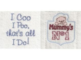 Baby Bibs Things Machine Embroidery Designs