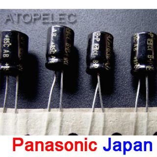 20pcs Panasonic BP Bi Polar Capacitors 4 7uF 63V