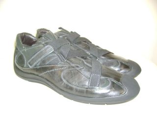 Bacco Bucci Spezza Black Calf Leather Sport Shoes Sz 11 5 Italy New $ 