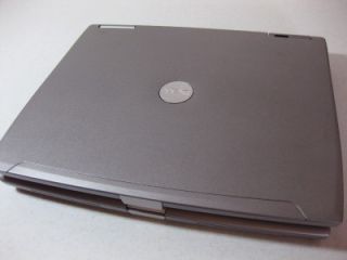 Dell Laptop D610 1 73GHz Centrino 512MB XP Pro CD RW Plays DVDs Great 