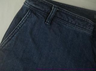 Liz Claiborne Audra Cotton Denim Blue Jeans Casual Shorts Womens Sz 14 