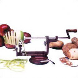 New Back 2 Basics Peel Away Apple Potato Suction Peeler