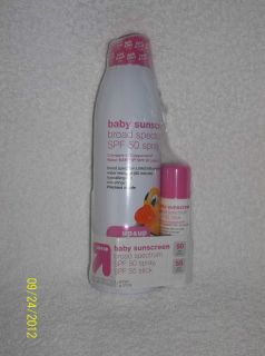 Sunscreen for Baby SPF 50 Spray with Free SPF 55 Stick Exp on Both Is 