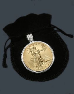 Saint Gaudens Double Eagle Commemorative Medallion Pendant SRB