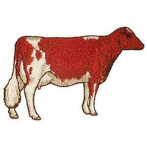 Ayrshire Steer FFA 4H AG Embroidered Iron on Patch
