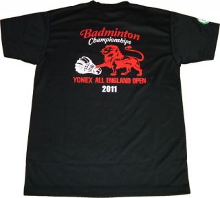 New Yonex Mens Badminton 2011 All England T Shirt 1033