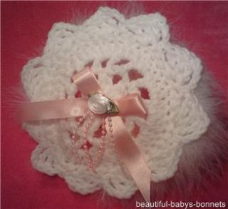 Crochet Patterns by Beautiful Babys Bonnets Choice of 3