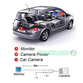 lcd mirror color car monitor car rear view camera system