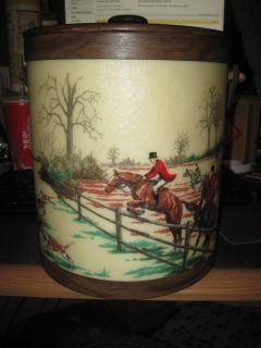 Bacova Guild VA Gorgeous handmade original fox hunting equestrian ice 