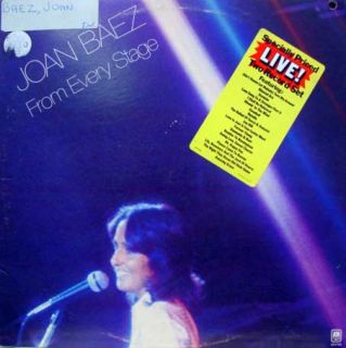 Joan Baez from Every Stage 2 LP Mint WL Promo WLP SP 3704 Vinyl 1976 