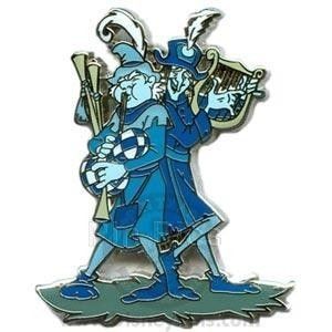 GRAVEYARD GHOSTS MUSICIANS BAGPIPES HARP 2008 HAUNTED MANSION LE 100 