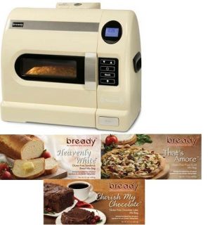 Bready Baking Gluten Free Bread Machine with 3 Mixes