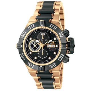   6523 Subaqua Automatic Chronograph 18K Rose Gold Plated Watch