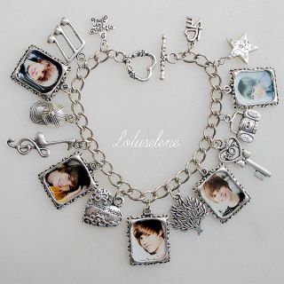   ♥baby♥picture Photo Image Charm Bracelet Birthday Gift
