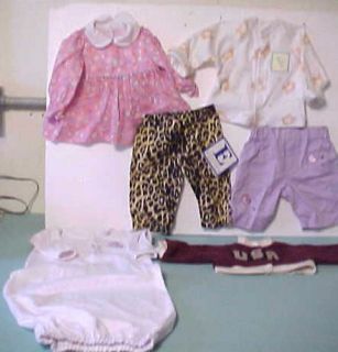 Lee Middleton Baby Doll Clothes Mixed Lot Collection
