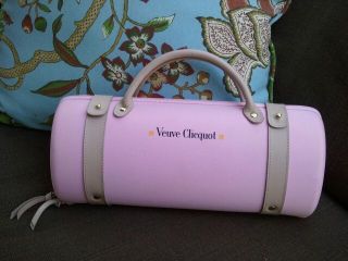 Veuve Clicquot Traveller Bag in PINK Carrier designed by Louis Vuitton 
