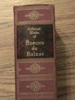 1925 Vintage Collected Works of Honore de Balzar Novel