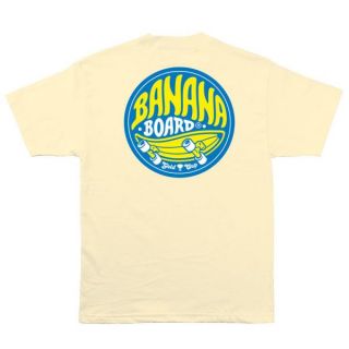 Gold Cup Lance Mountain Banana Board Skateboard T Shirt Natural XL 