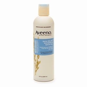 Aveeno Moisturizing Shower Bath Oil 10 oz Pack of Four 10 oz Bottles 