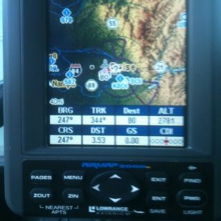 Lowrance Airmap 2000C Aviation GPS Receiver