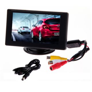   LCD Rear View Monitor Night Vision Car Reverse Backup Camera