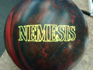 14 Used Brunswick Nemesis Bowling Ball Good Condition