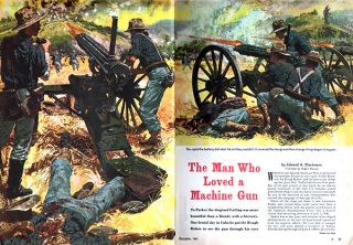 Cavalier Johnny Unitas George McElroy Gatling Gun West Point Handguns 