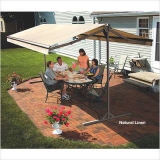 SunSetter Oasis Retractable Awning Natural Linen 416552