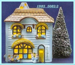 Flower Shop 1982 Department Dept 56 Snow Village D56 SV