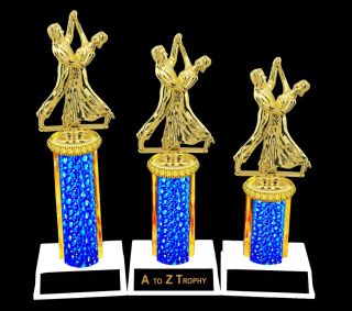 Ballroom Dancing Trophies 1st 2nd 3rd Place Dance Couple Trophy Awards 
