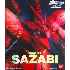 Bandai Gundam Extended MSIA Emia Action Figure MSN 04 Sazabi