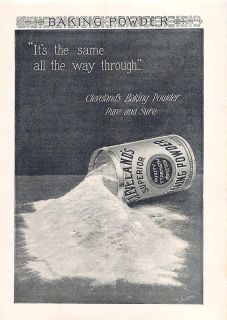 1895 Clevelands Baking Powder Vintage Ad
