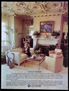 century furniture co kaylea bakker magazine print ad
