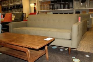 Bantam Tufted 2 Seater Sofa Livingroom Couch Midcentury Modern 