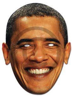 barack hussein obama face mask fancy dress politics cheapest fancy 
