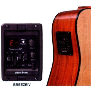 Barcus Berry Breeze IV Acoustic Guitar Preamp System