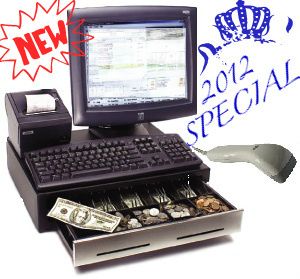 Bar Restaurant POS Cash Register Point of Sale System Program Hardware 