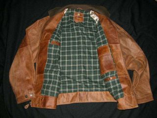   Leacher Leather Motorcycle Jacket Mens M Santa Barbara $450