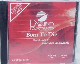 Barbara Mandrell Born to Die Christian Accompaniment CD