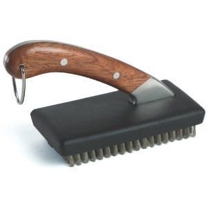 Charcoal Companion Grill Brush Rosewood BBQ Barbecue