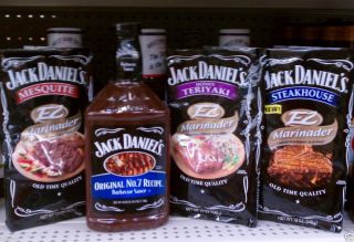 Jack Daniels Barbecue Sauce Jack Daniels EZ Marinader in A Bag 